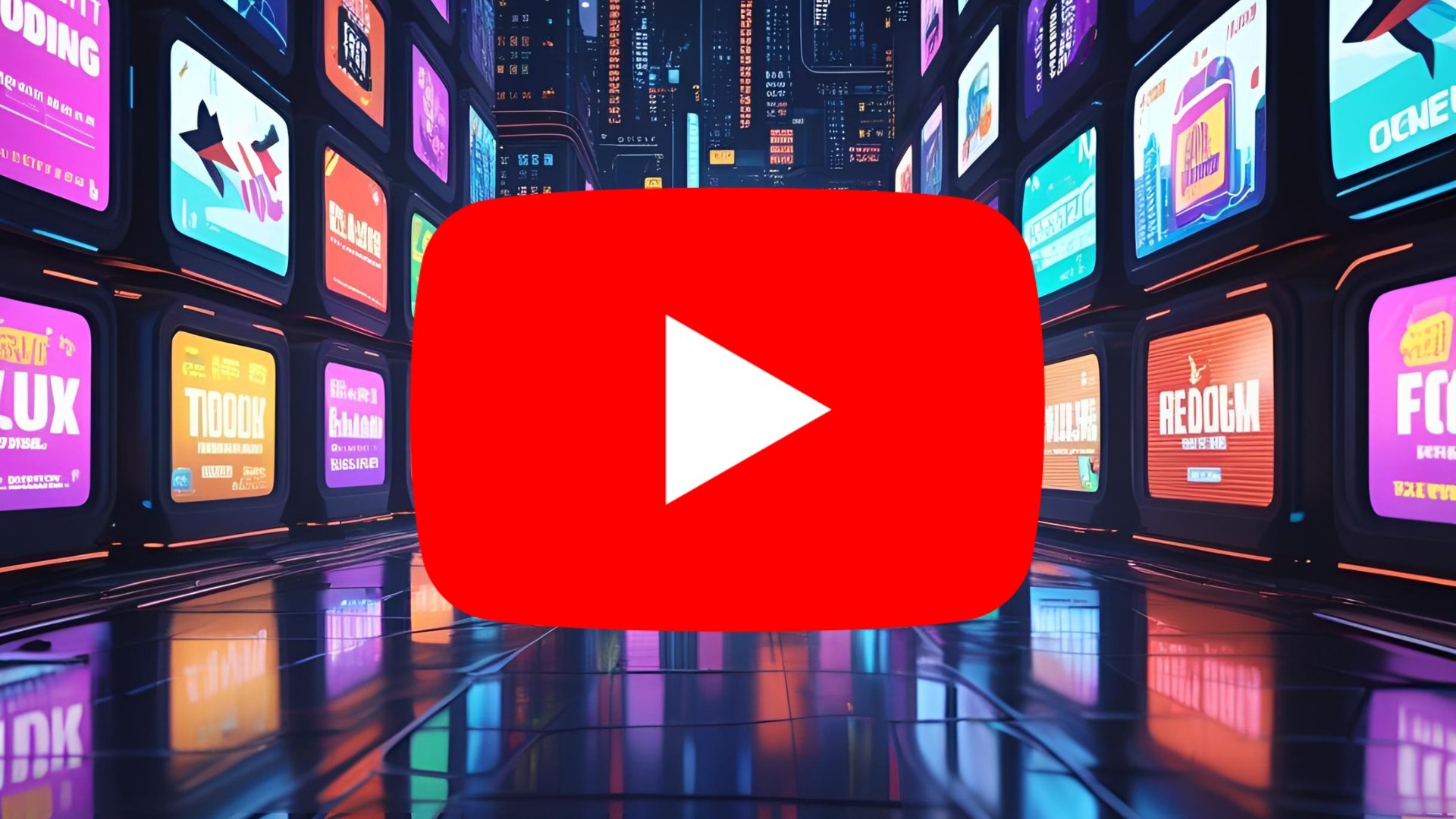 Youtube logo com publicidade