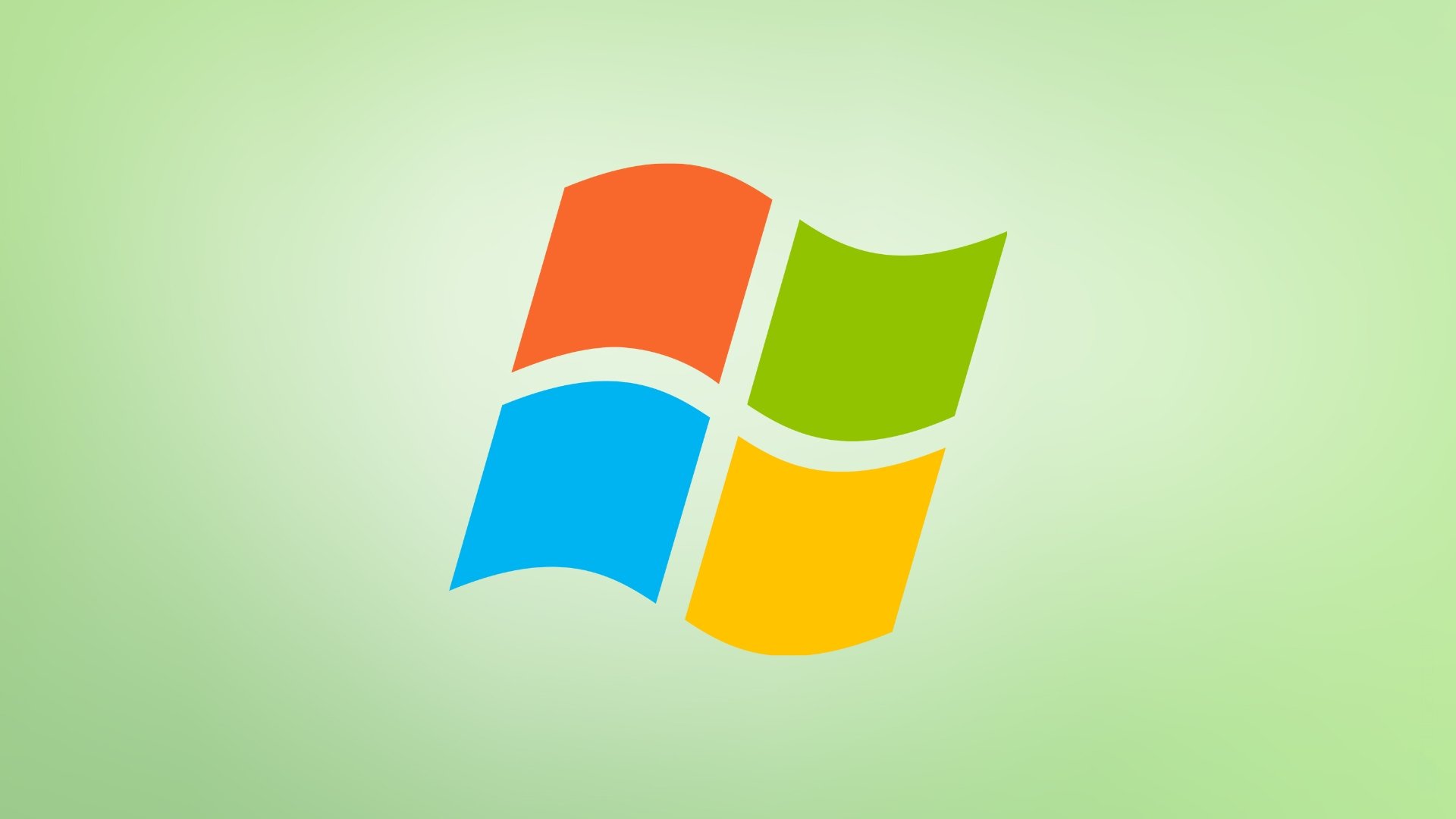Logo antigo do Windows em cores da Microsoft