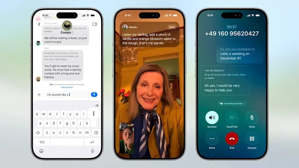 Apple Sistema de tradução em tempo real