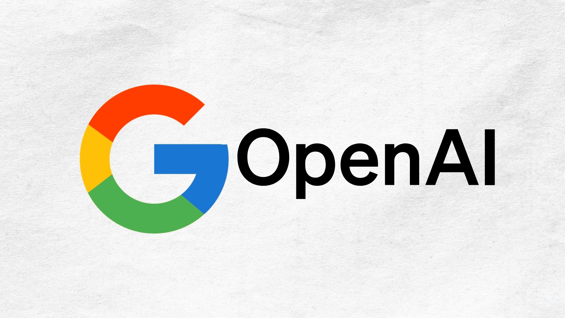 Google e logo da OpenAI