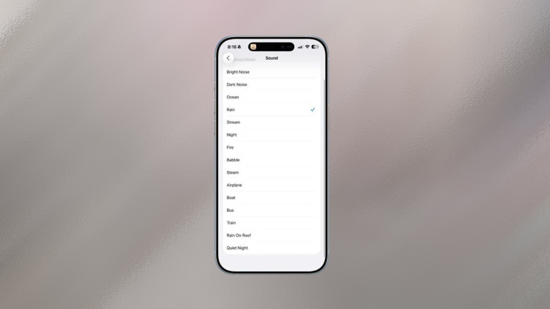 detalhes dos novos sons no iOS 26