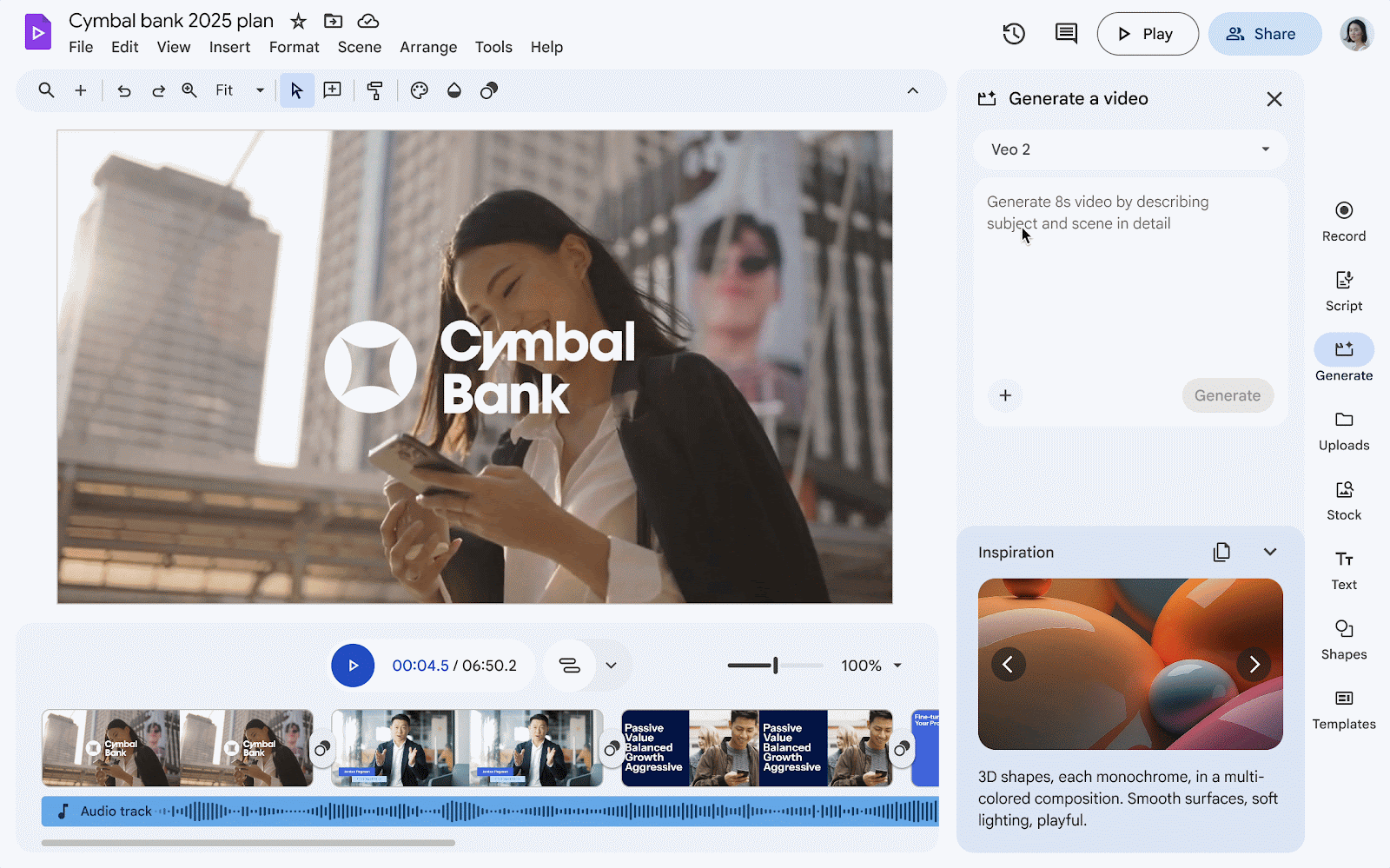 google vids com novo modelo do gemini para criação de vídeos
