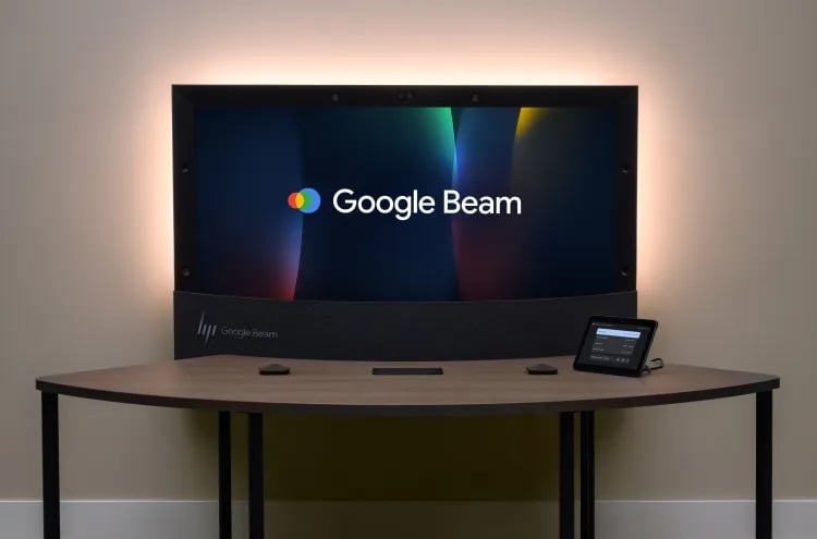 Dispositivo da HP para Google Beam