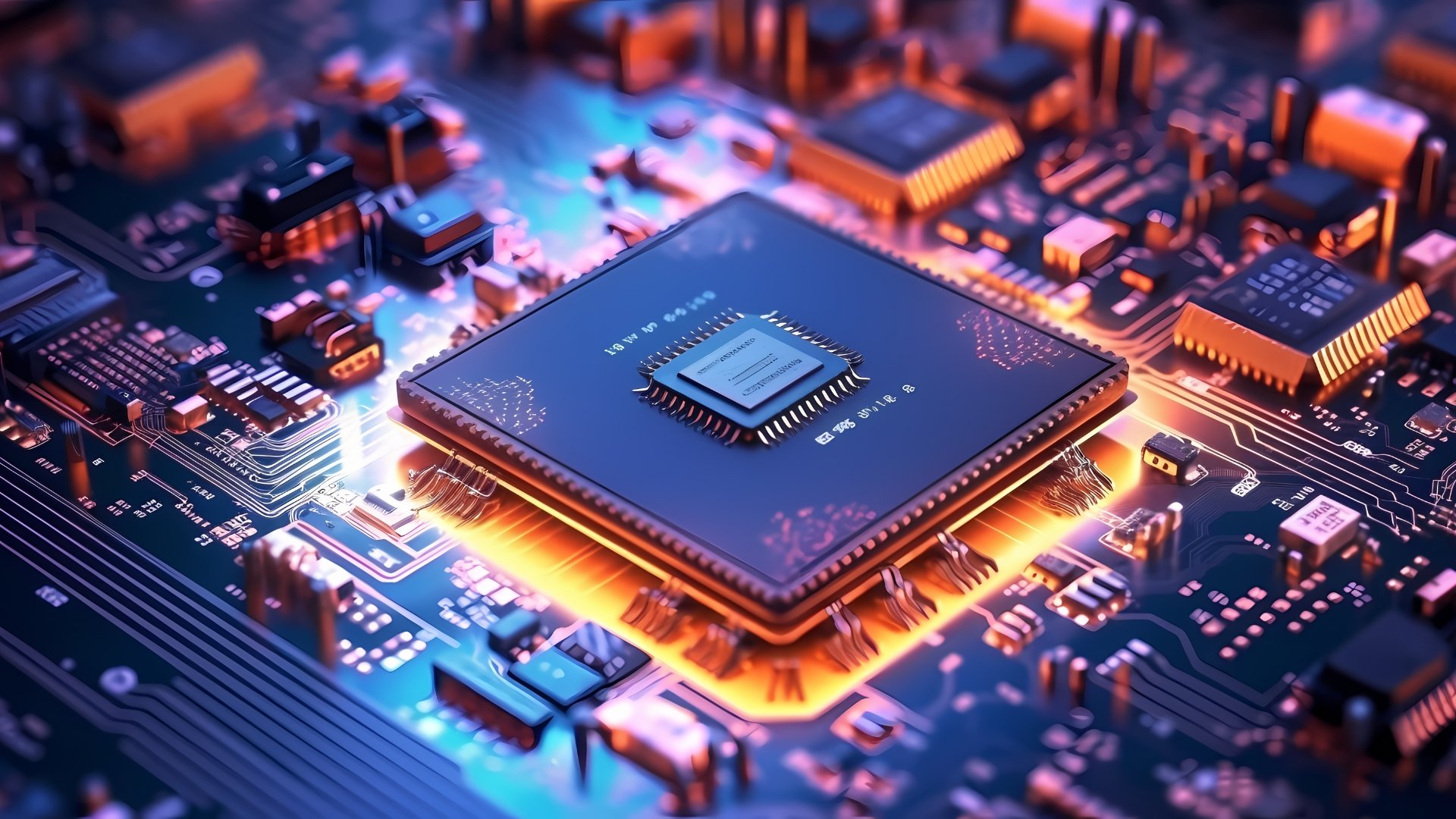 processador em motherboard