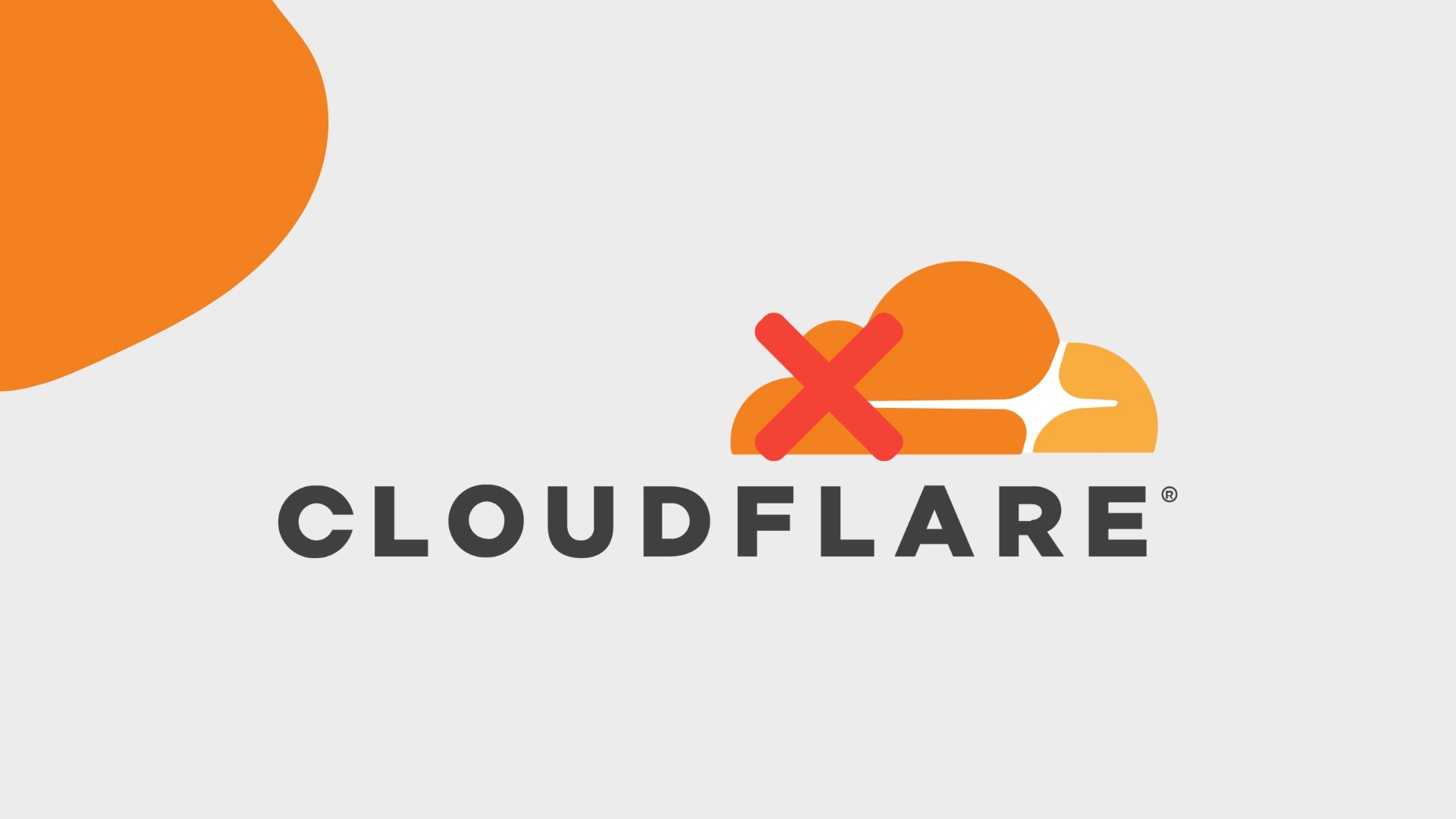 Cloudflare com erro