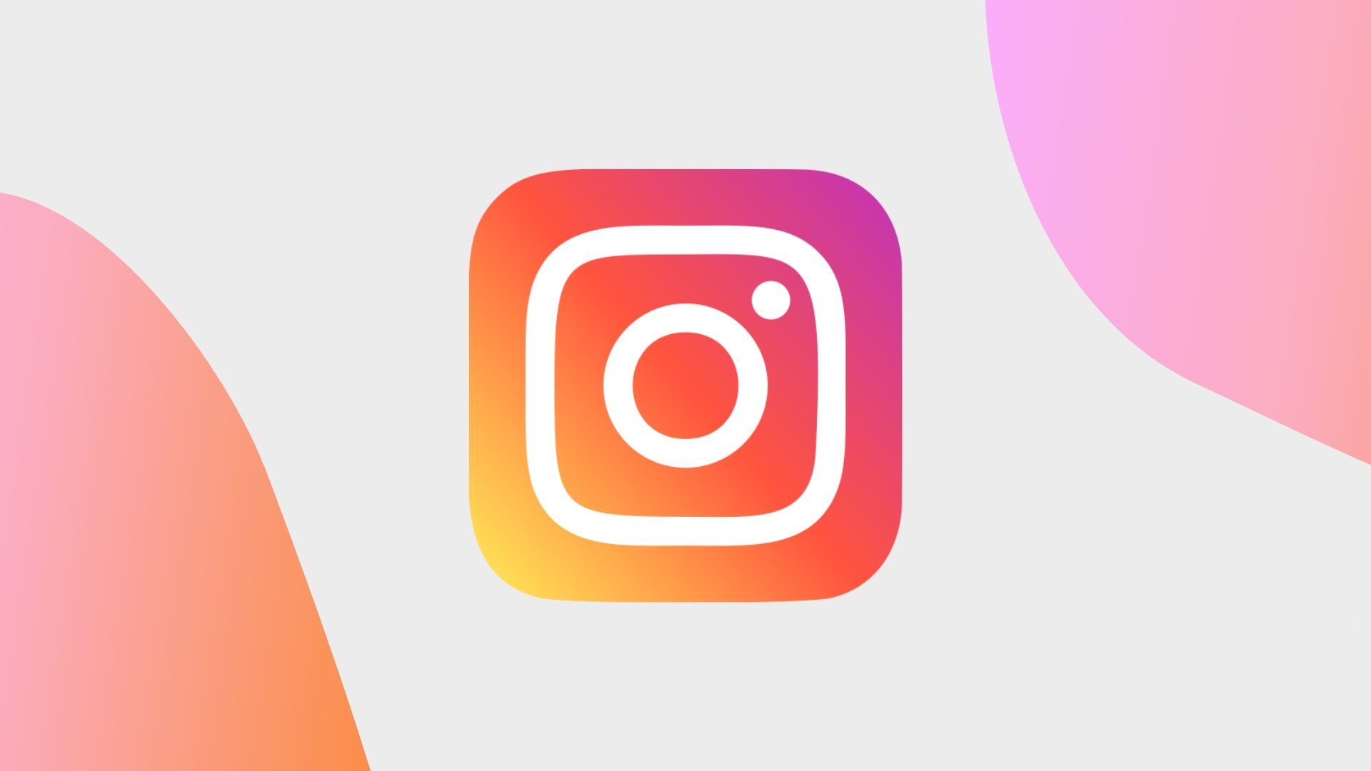 Instagram logo da aplicação