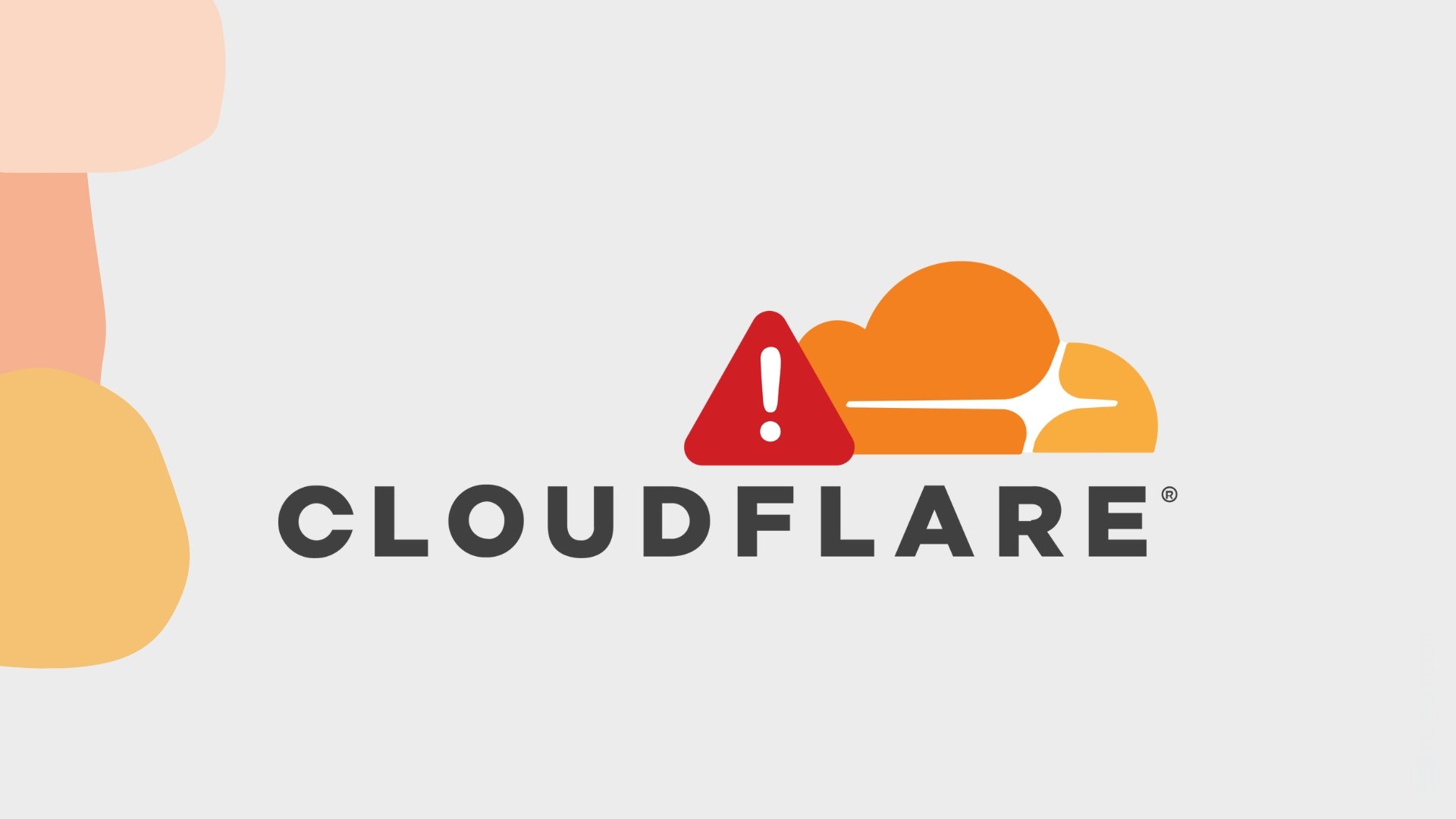 Cloudflare com sinal de alerta