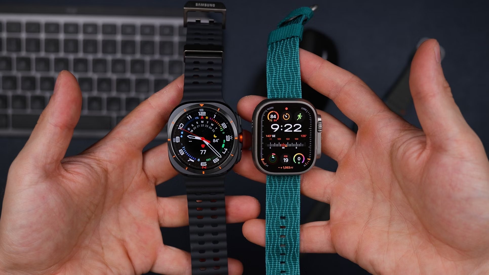 Samsung Galaxy Watch vs Apple Watch Ultra