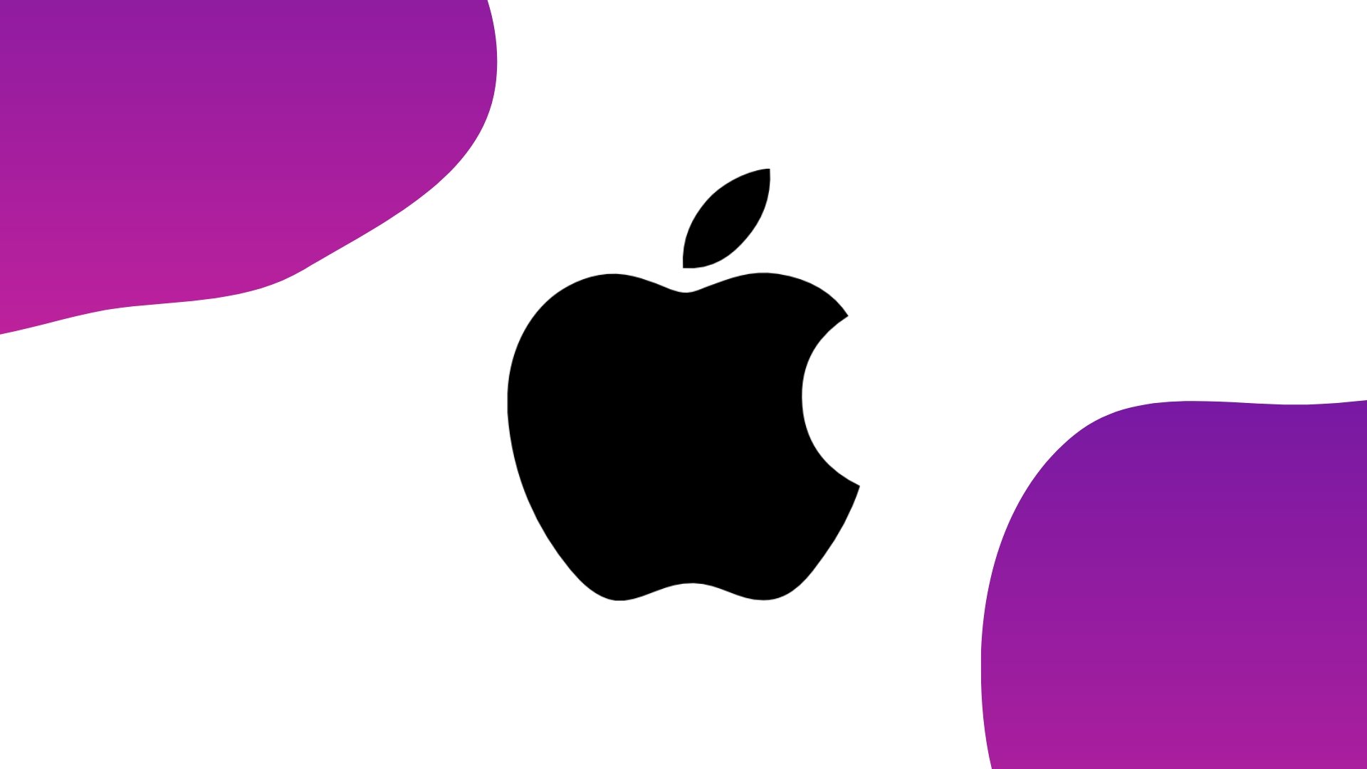 Logo da Apple em destaque