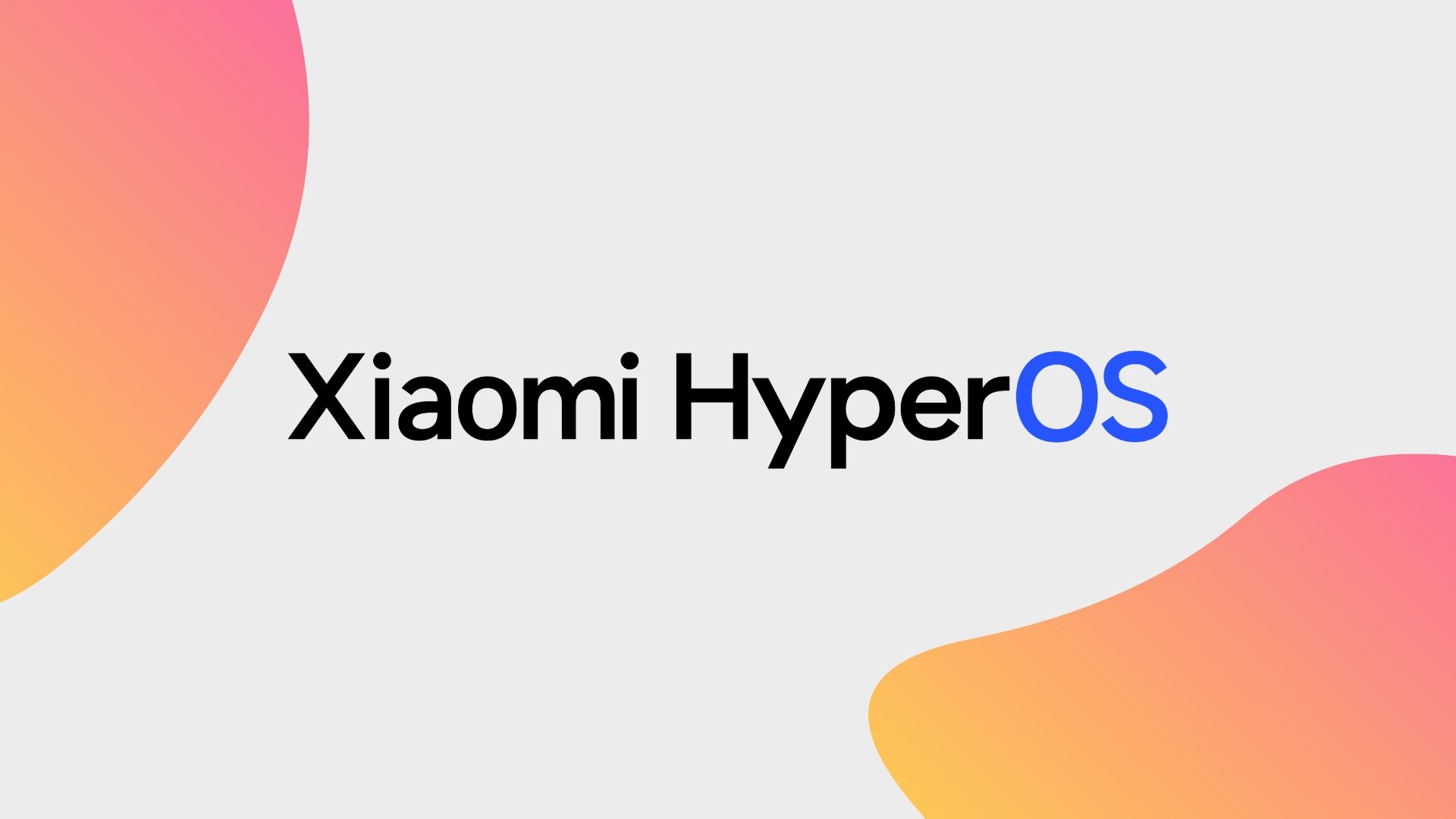 Logo da Xiaomi HyperOS