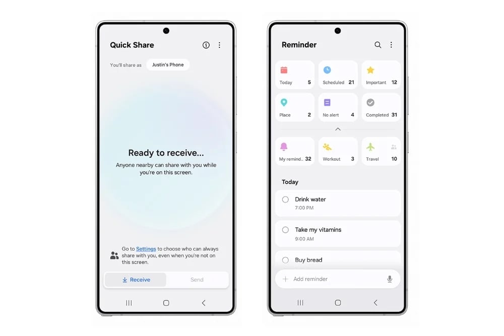 detalhes do one ui 8 nos dispositivos de teste da samsung
