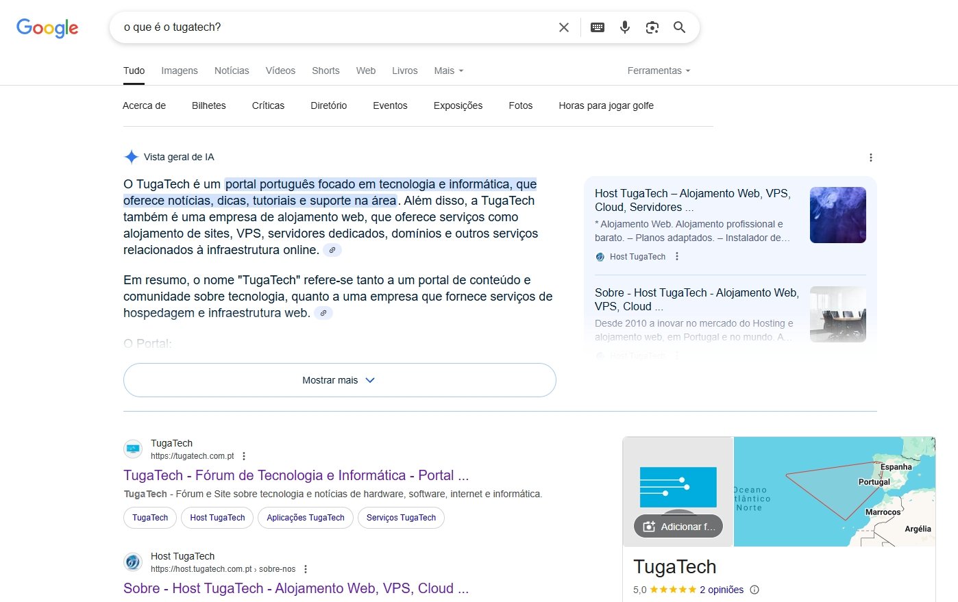pesquisa com ia da google