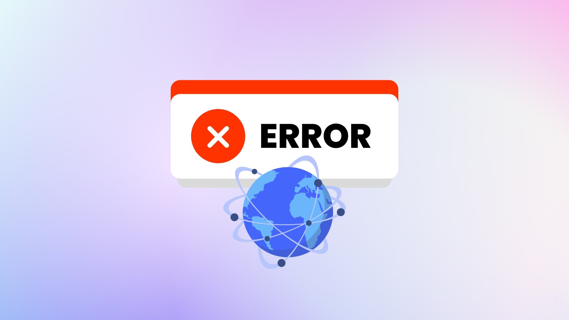 Erro com icone de internet