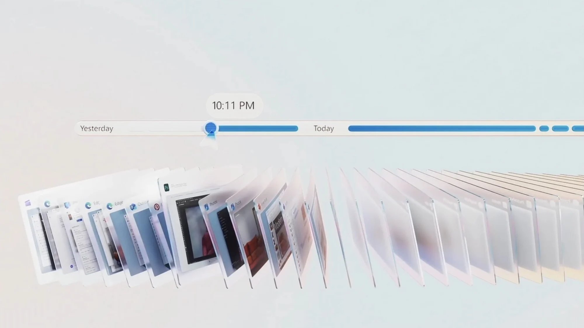 Windows 11 Recall imagem de imprensa