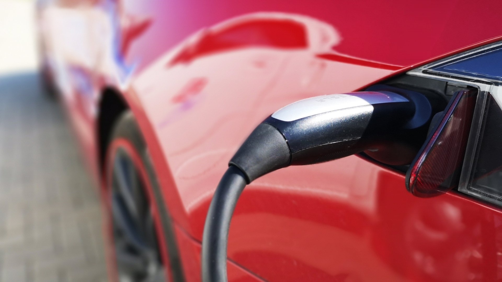 EV a carregar da tesla