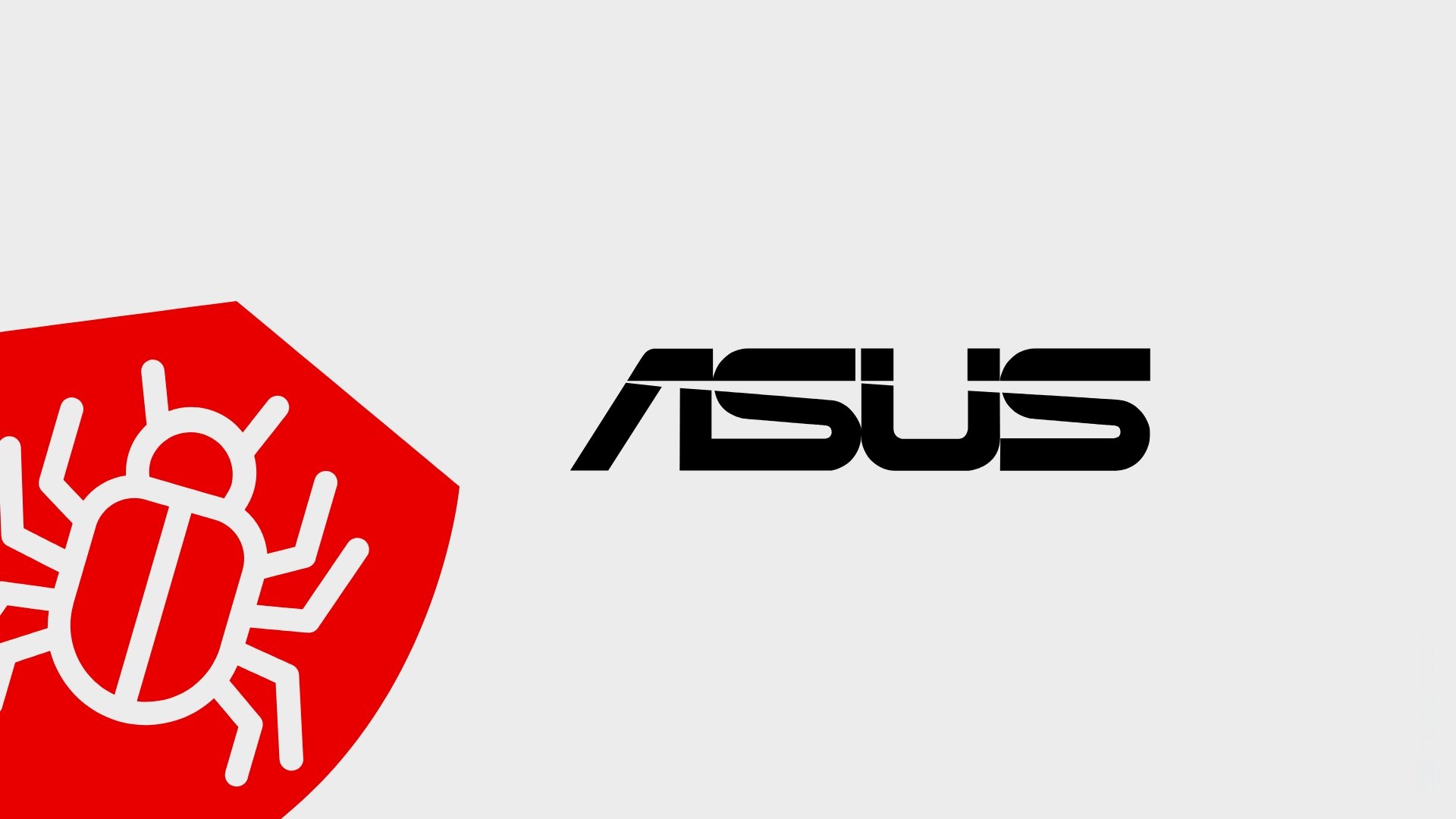 Asus logo com malware