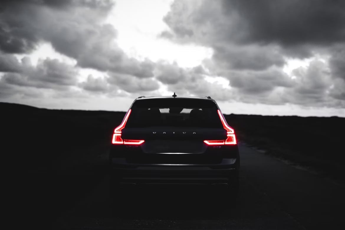 traseira de um volvo