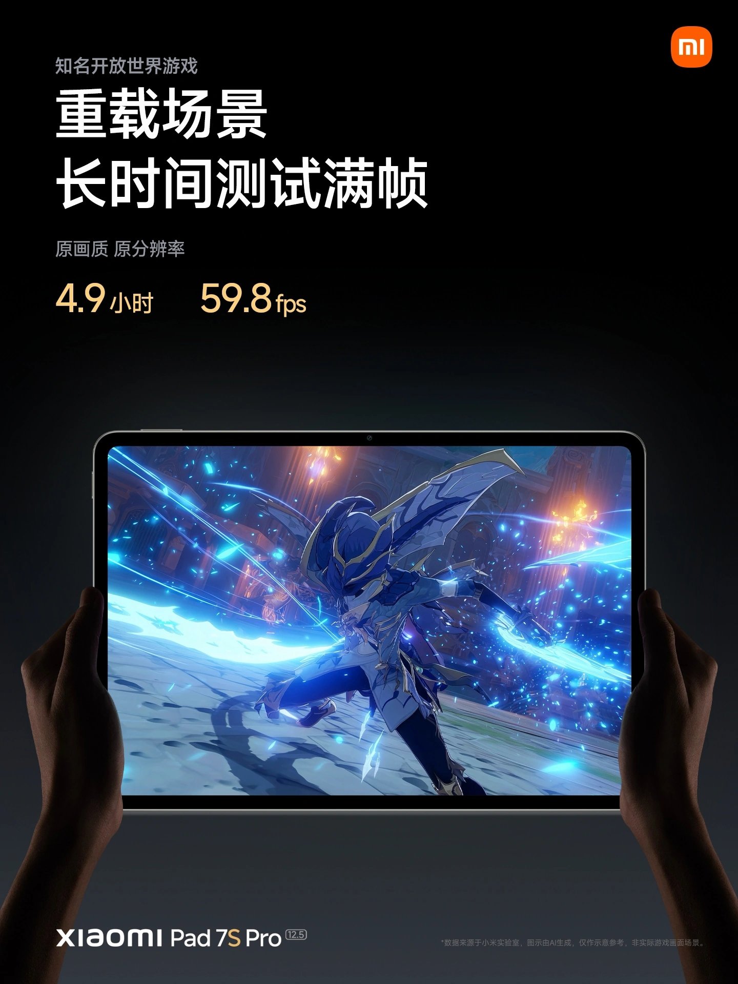 detalhes do tablet da xiaomi Pad 7S Pro