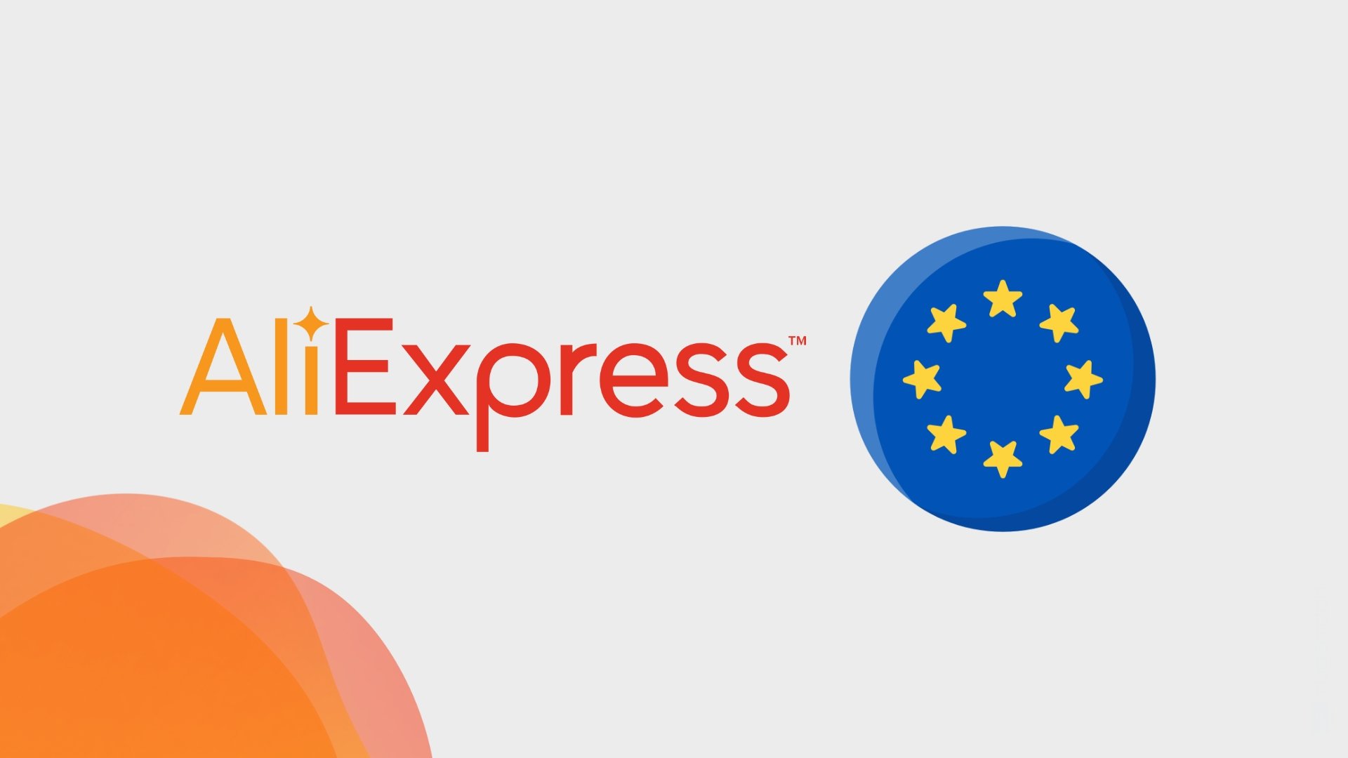 Aliexpress com bandeira da Europa