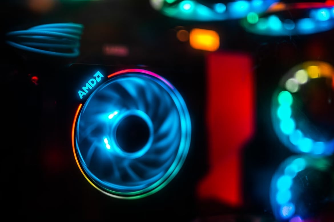 AMD em cooler de processador