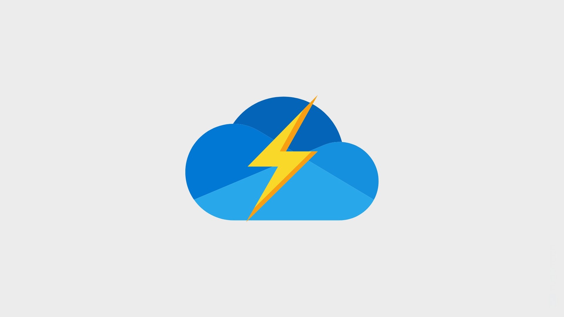 Onedrive com raio em cima de falhas
