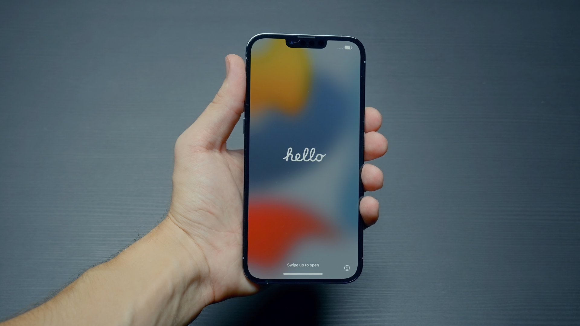 Dispositivo da Apple a ser segurado