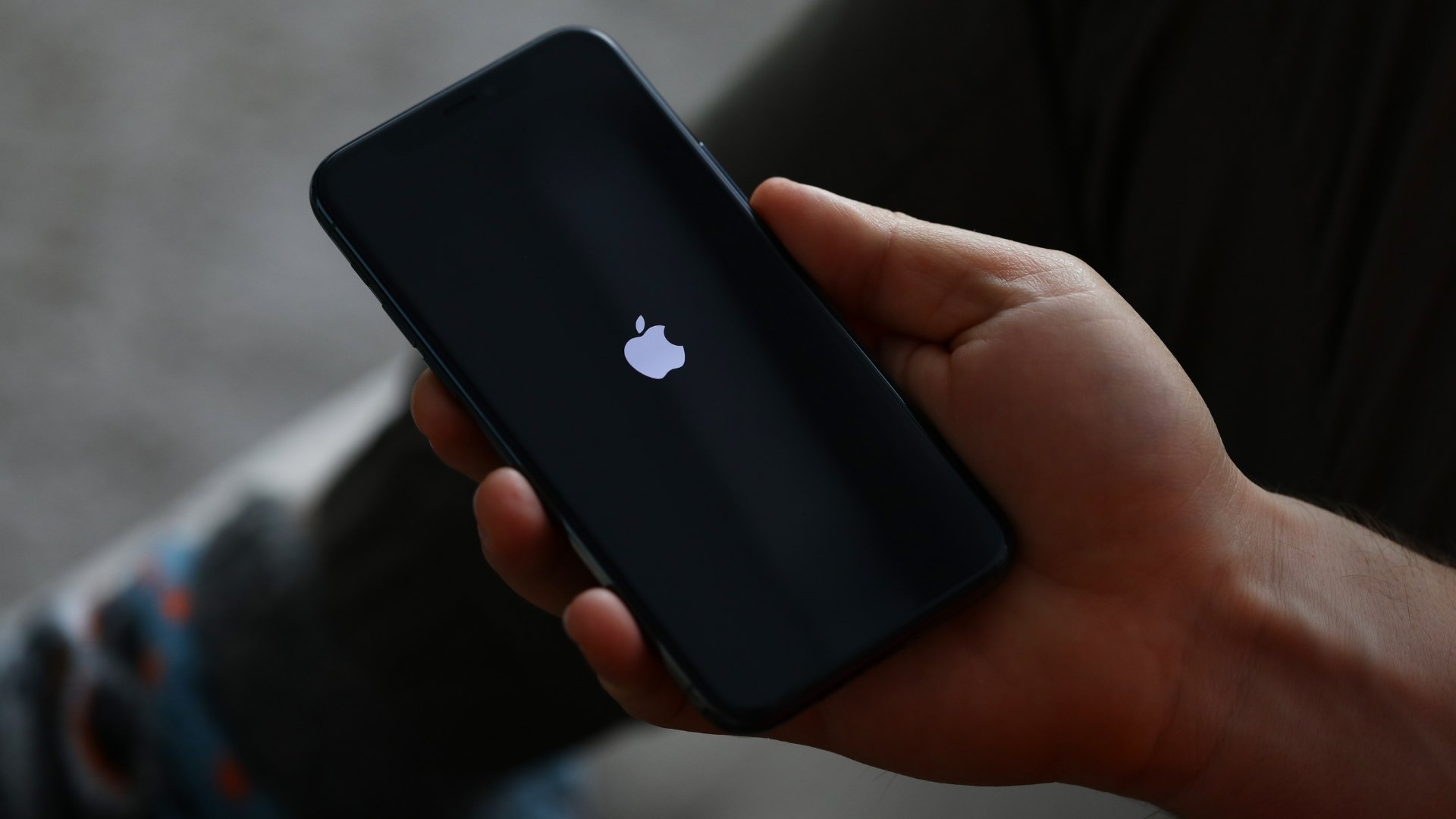 Dispostiivo da Apple a ser iniciado