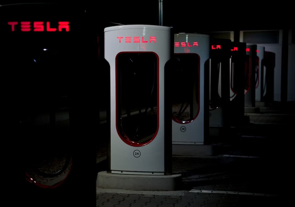 Estação de carregamento da Tesla