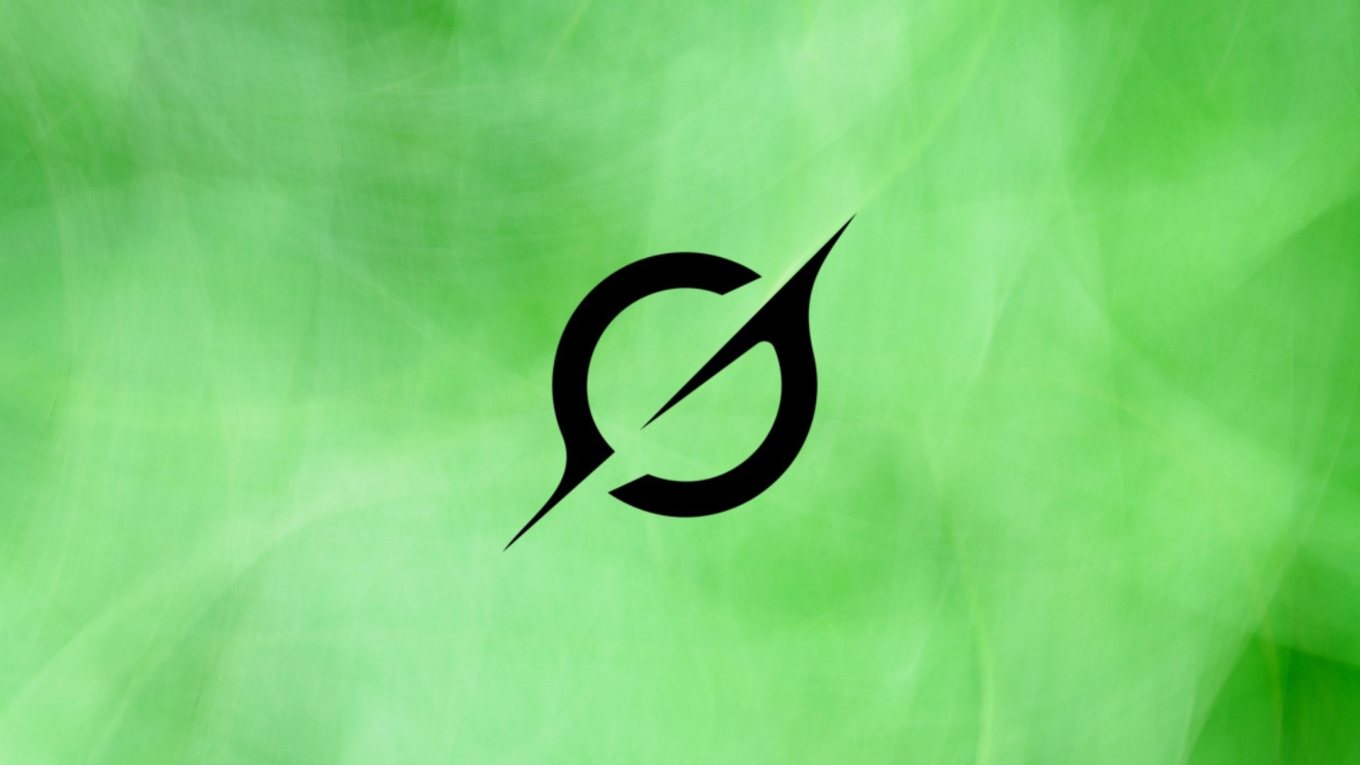 Grok sob fundo verde
