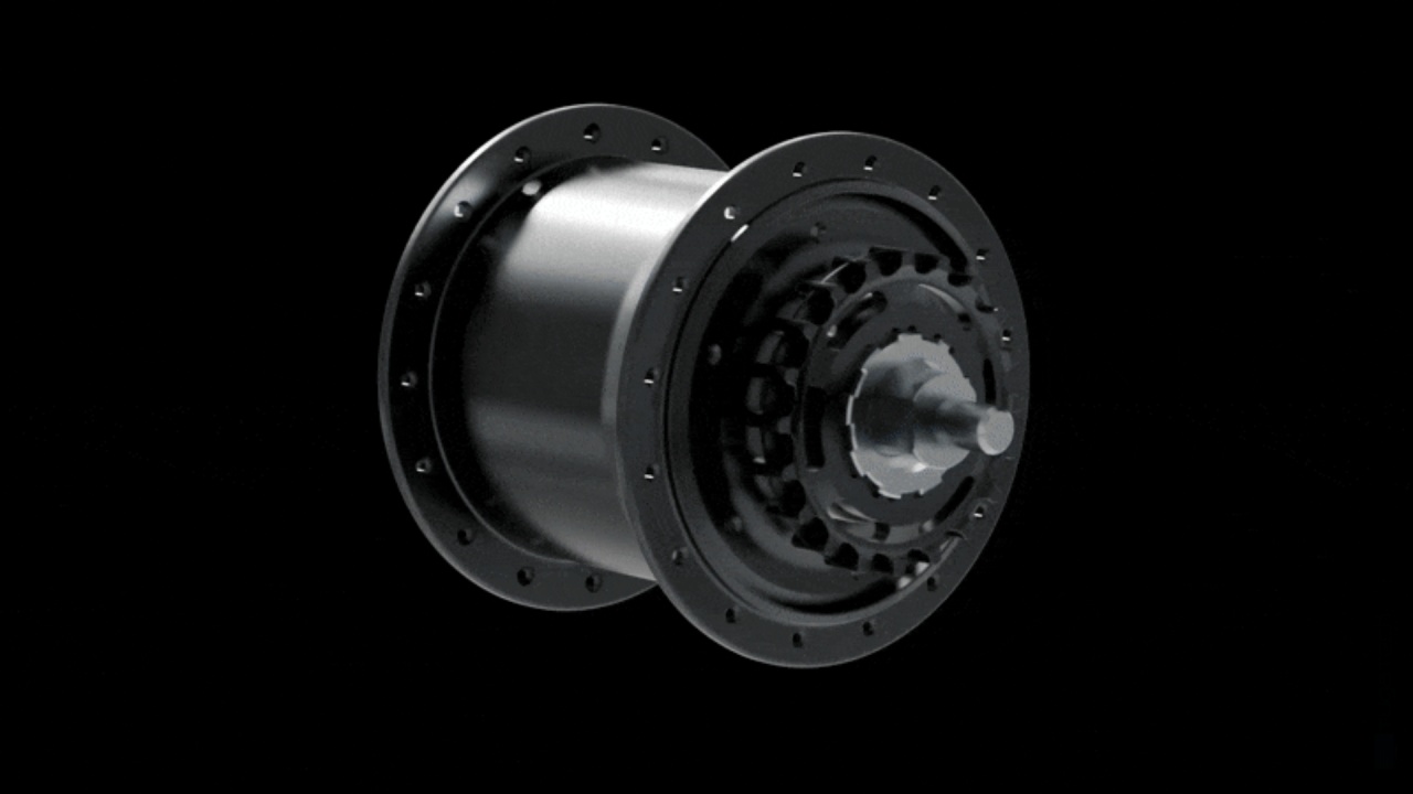 Novo motor ultracompacto elétrico