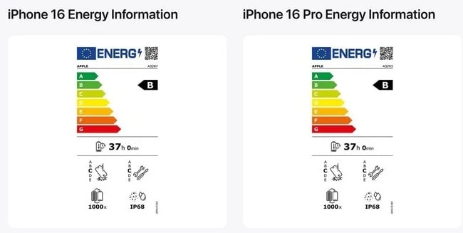 detalhes das notas no iPhone 16