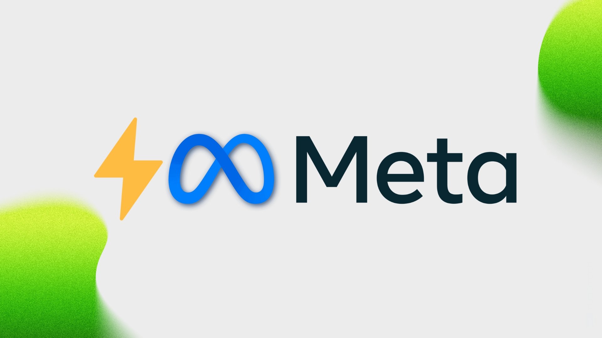 Logo da Meta com energia ao lado