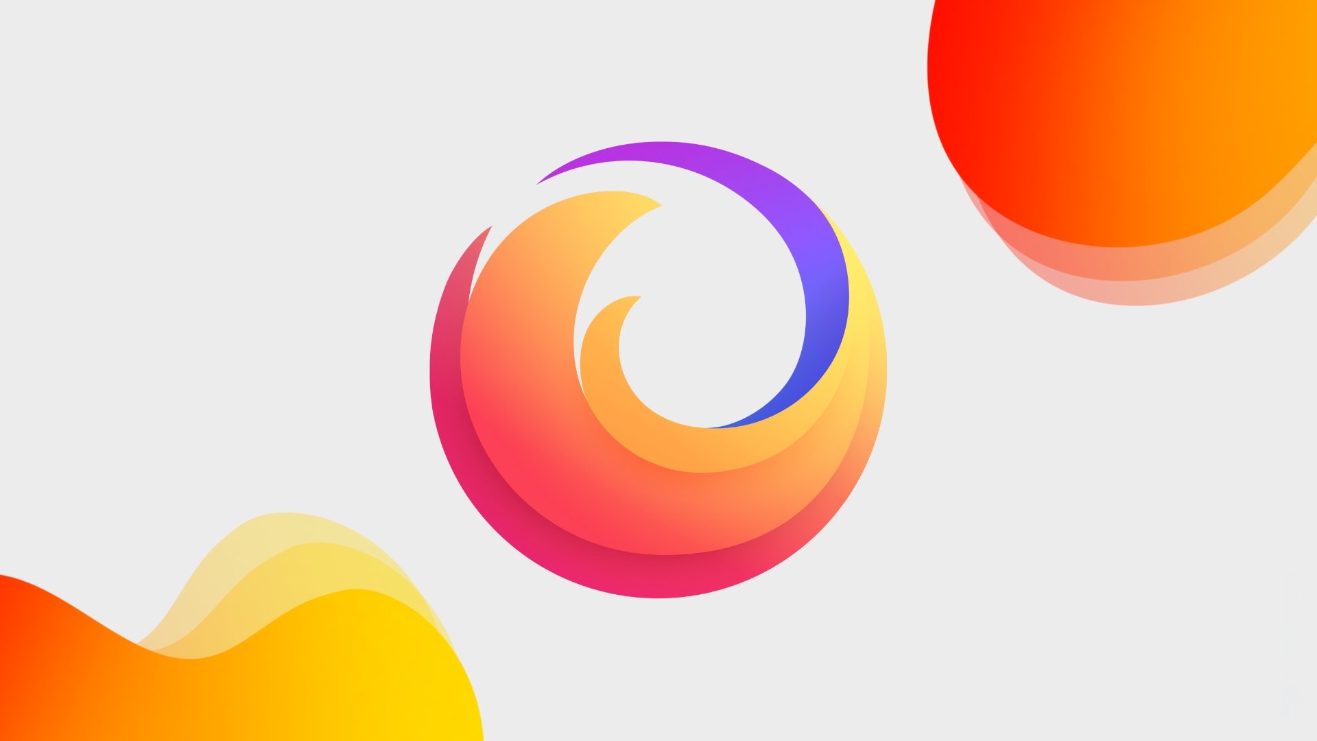 Logo do Firefox em destaque