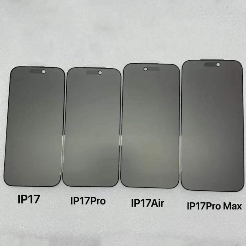 imagem do ecrã frontal do IPhone Air