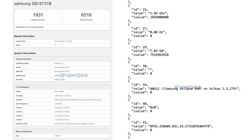teste de benchmark
