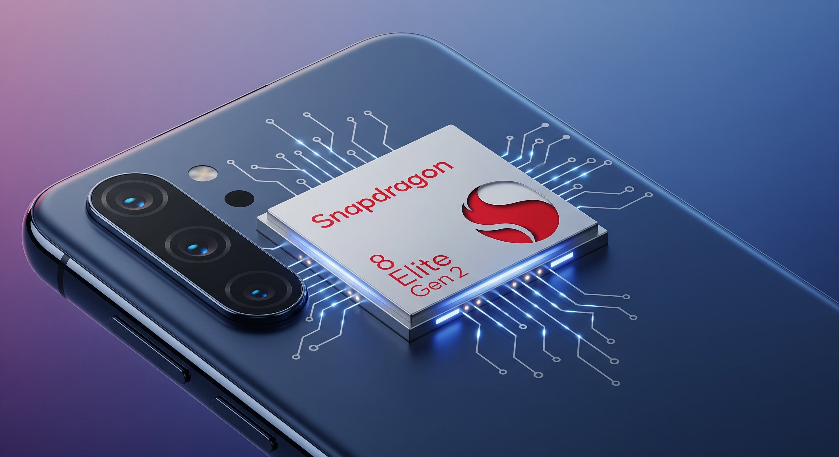 imagem de smartphone com o Snapdragon 8 Elite Gen 2