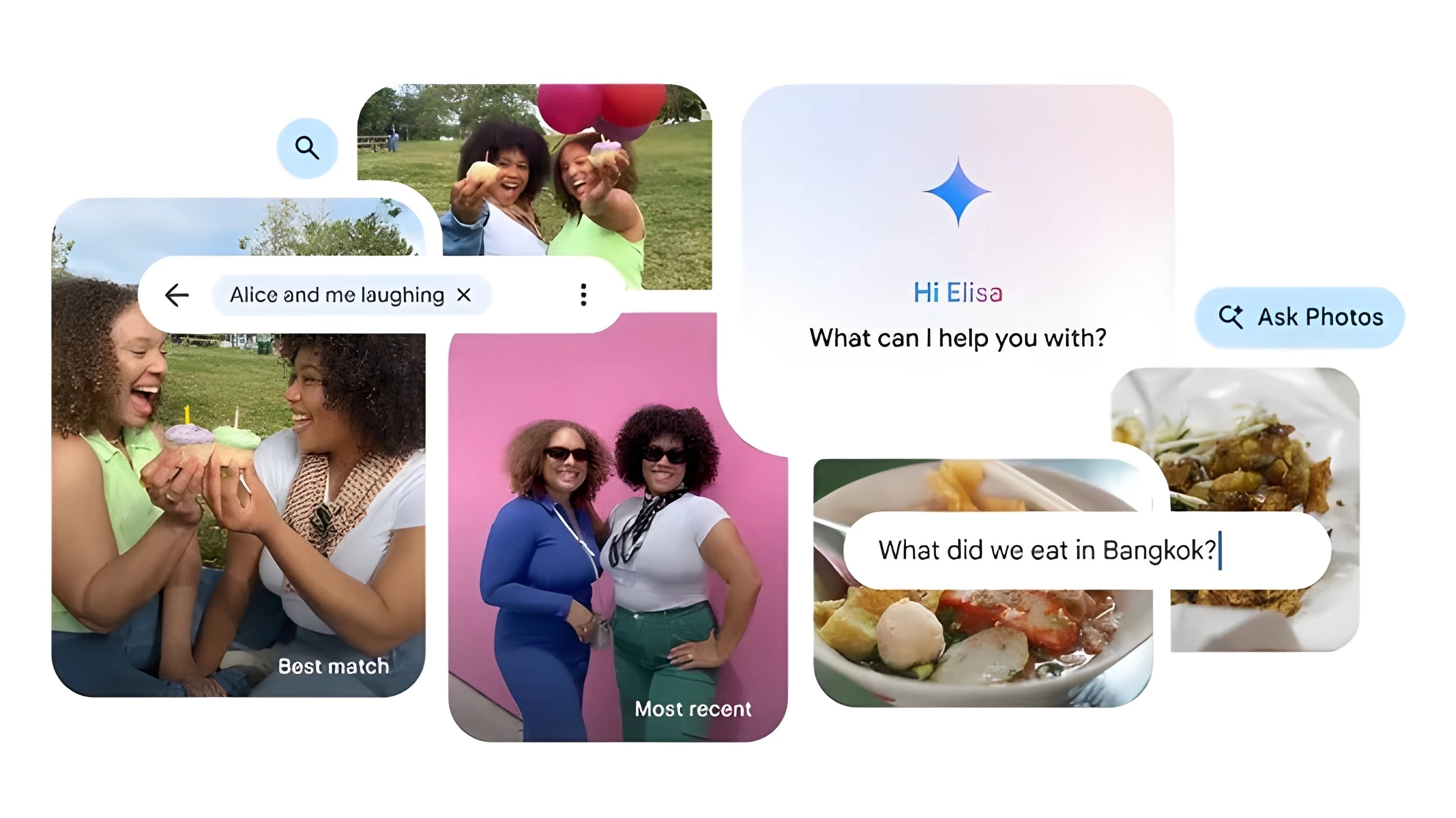 Google Fotos com integração do Gemini