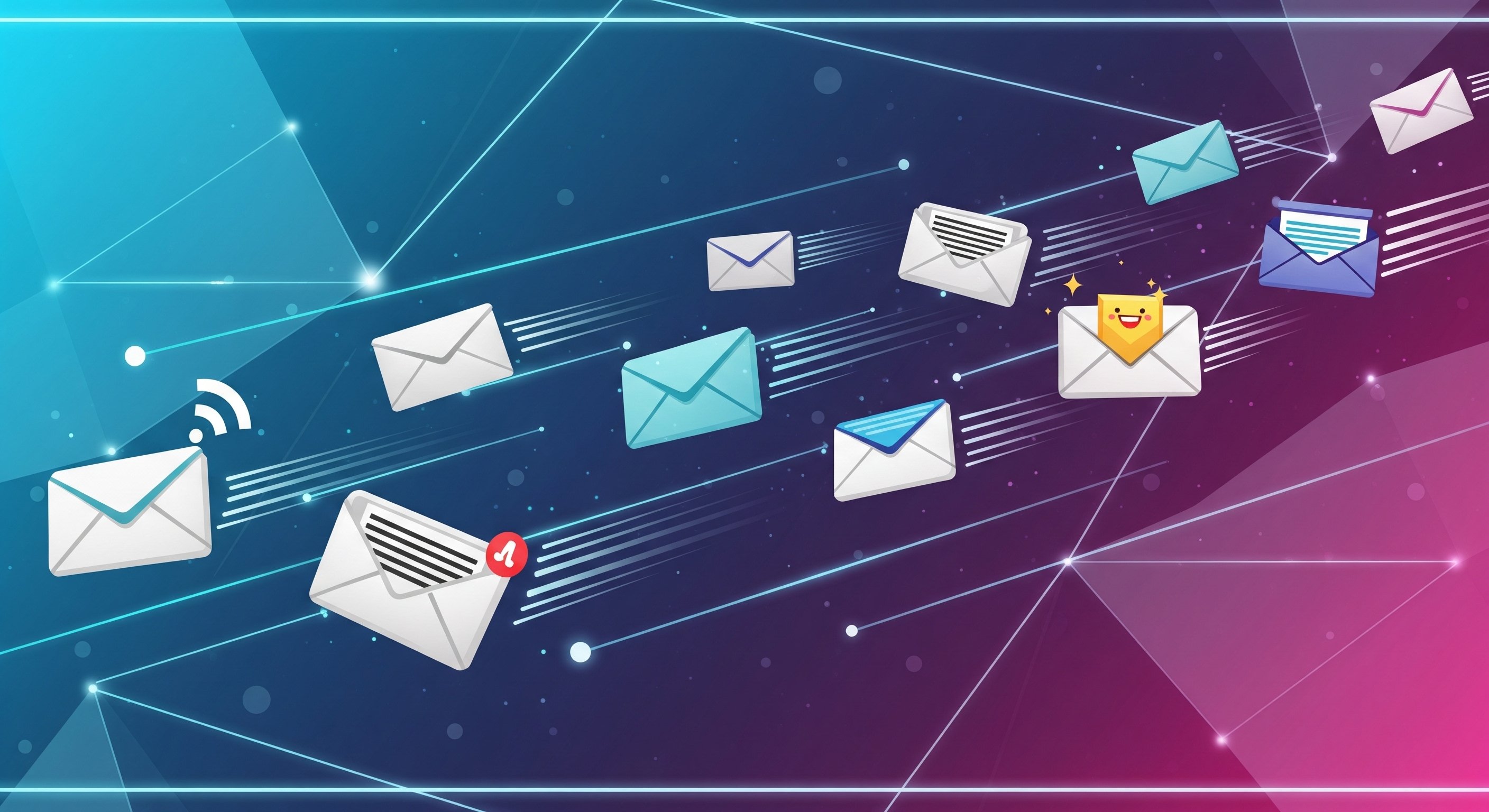 Emails a serem enviados