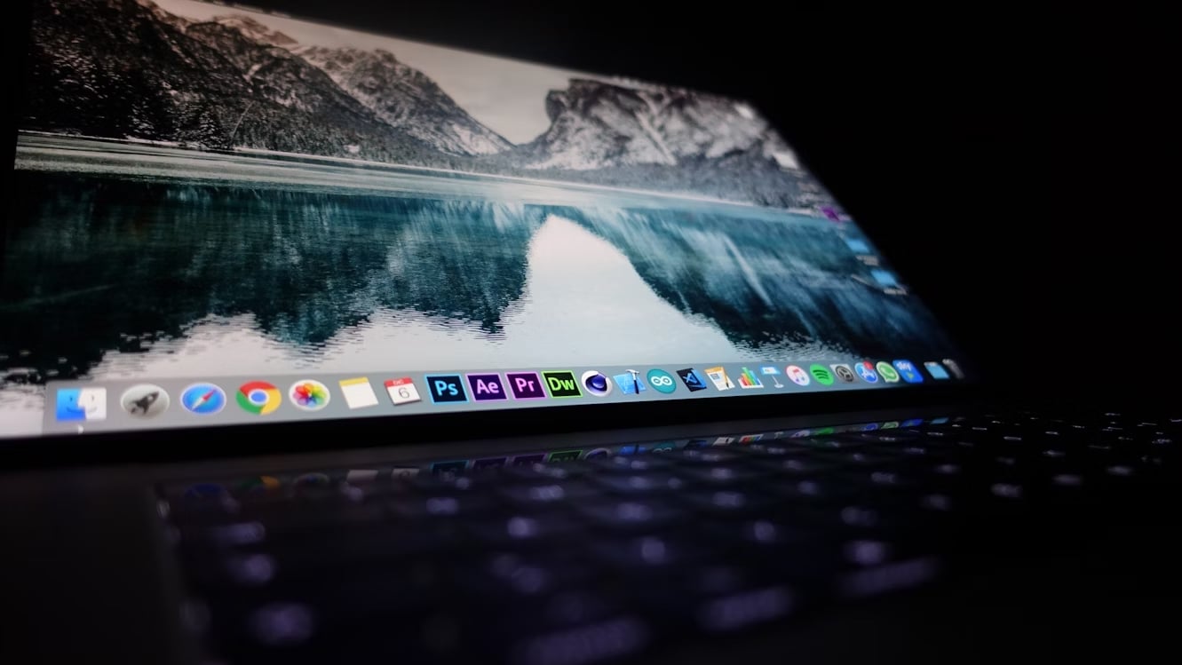 Apple Macbook ecrã do fundo do ambiente de trabalho