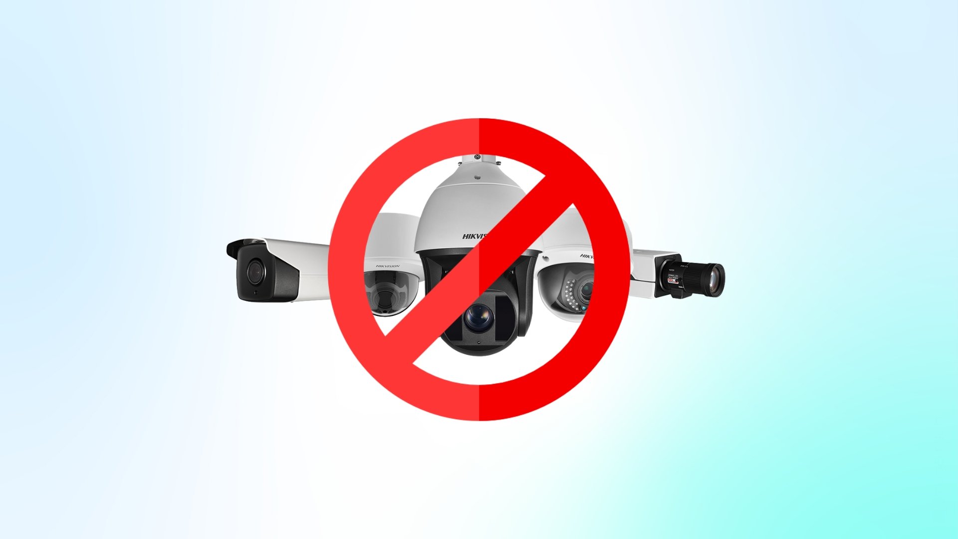 Hikvision com sinal de bloqueio