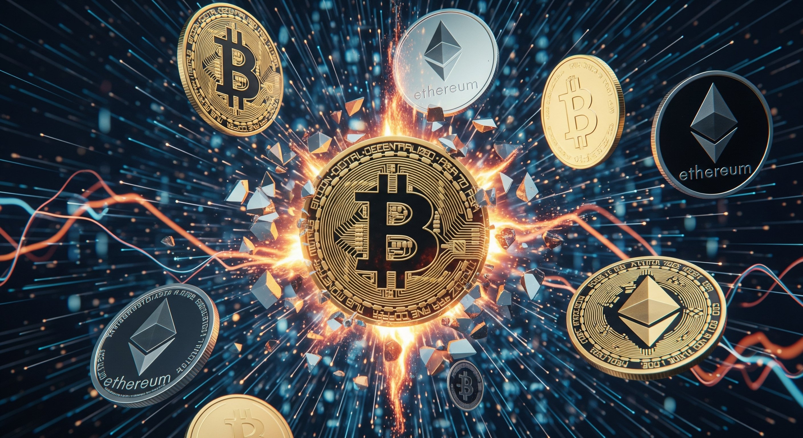 Criptomoedas a explodirem
