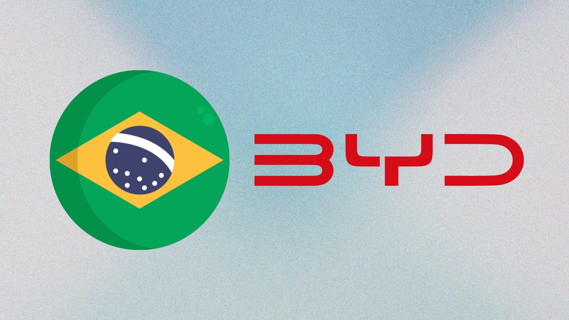 BYD com bandeira do Brasil