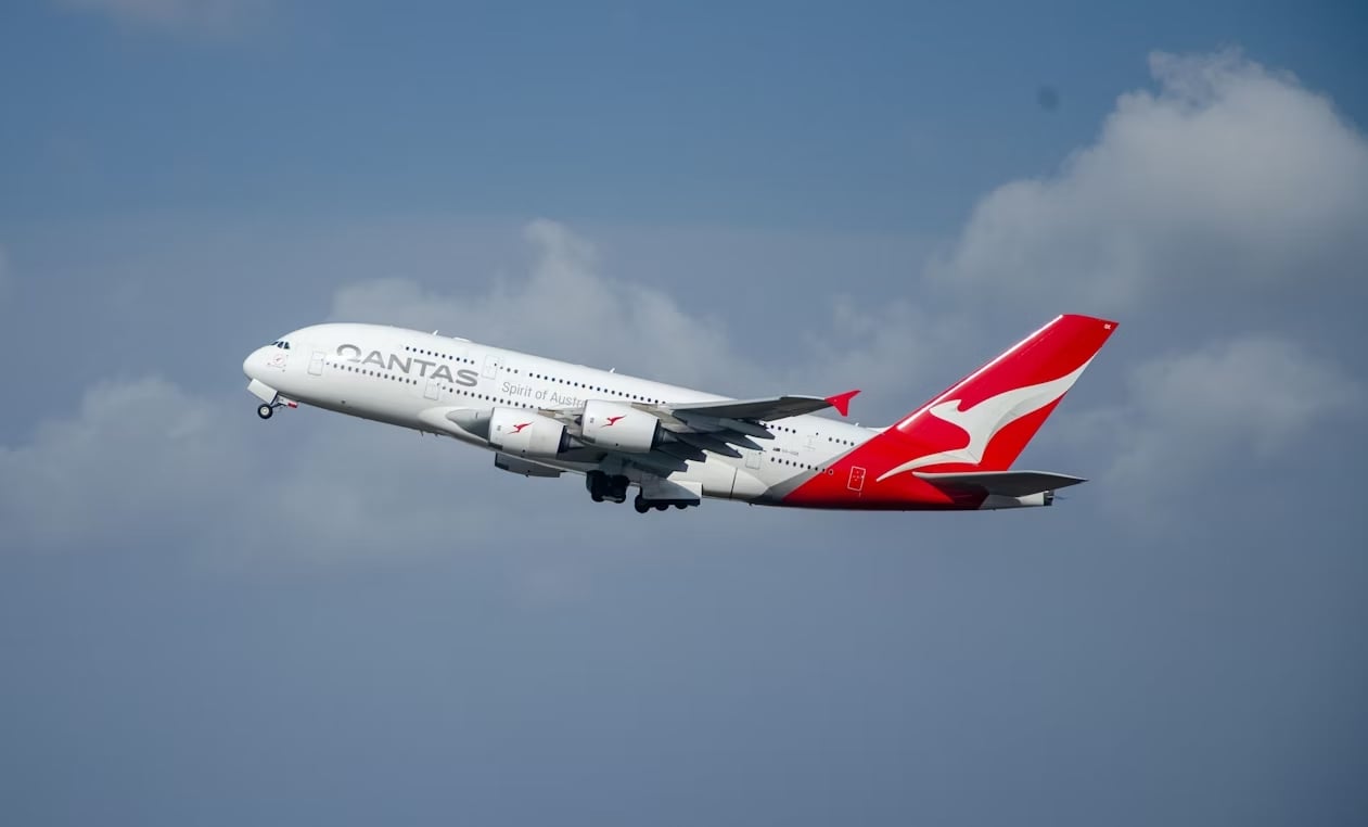 Avião da Qantas