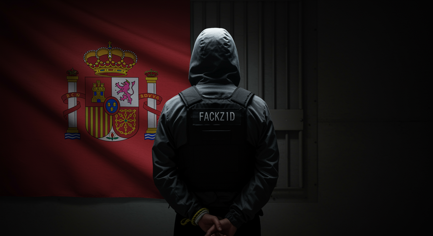 Hacker a ser detido por autoridades em espanha
