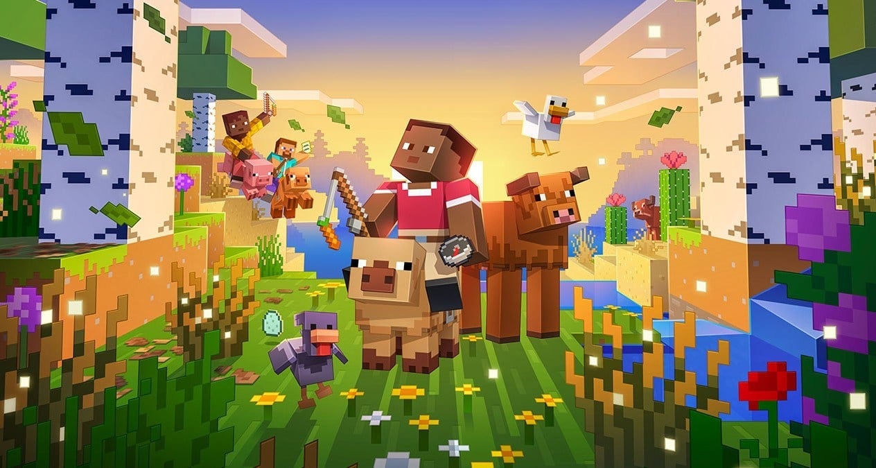 imagem de minecraft