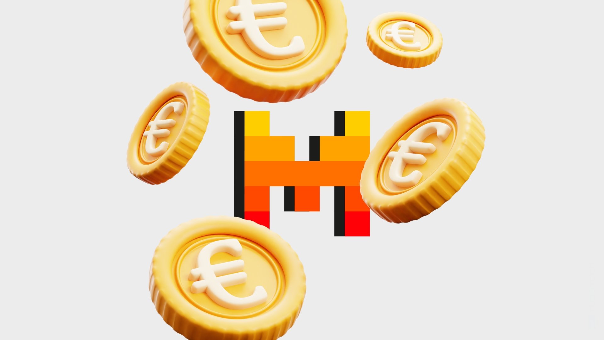 Mistral AI com moedas em Euro