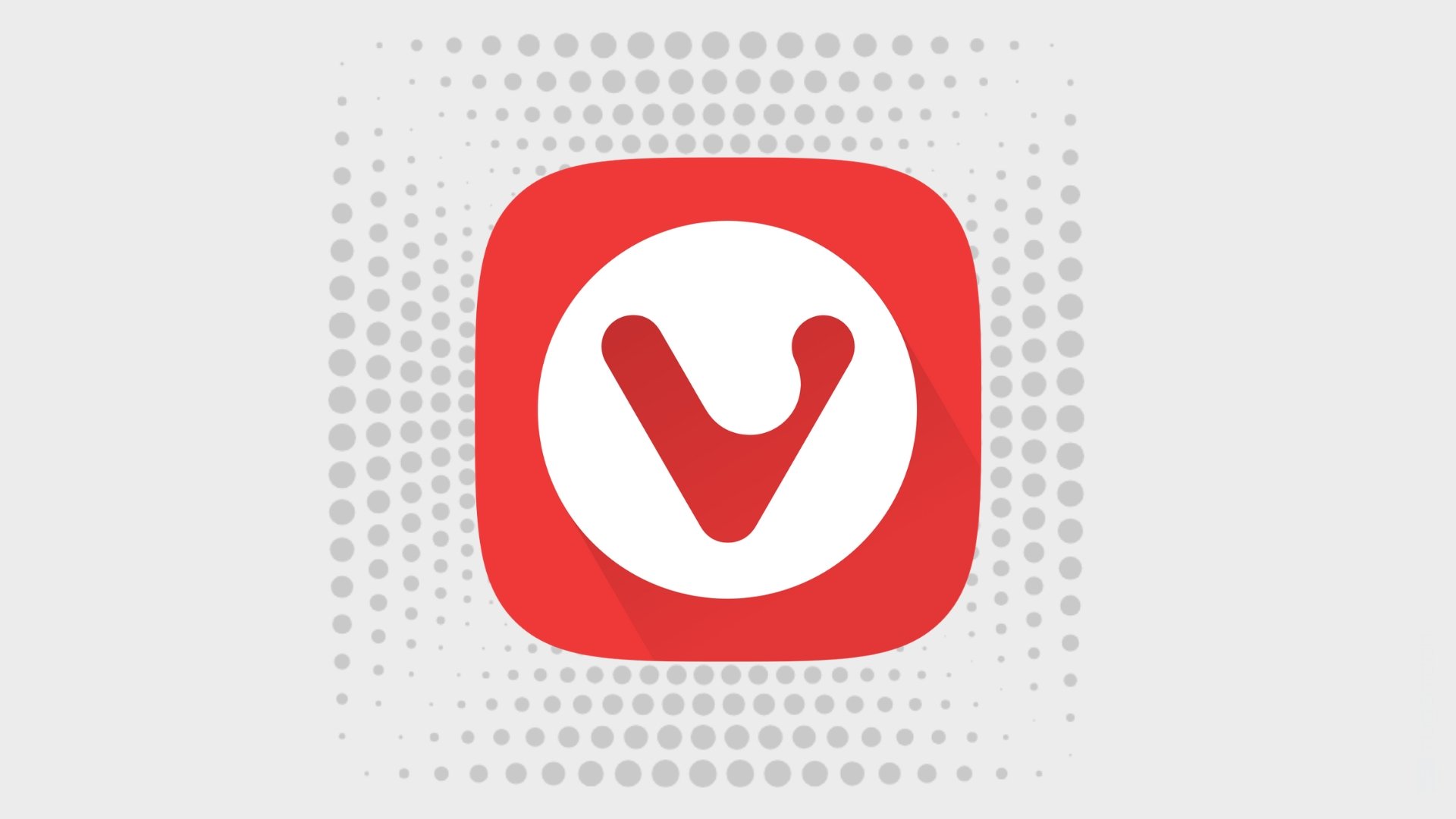 Vivaldi logo do navegador alternativo ao Chrome