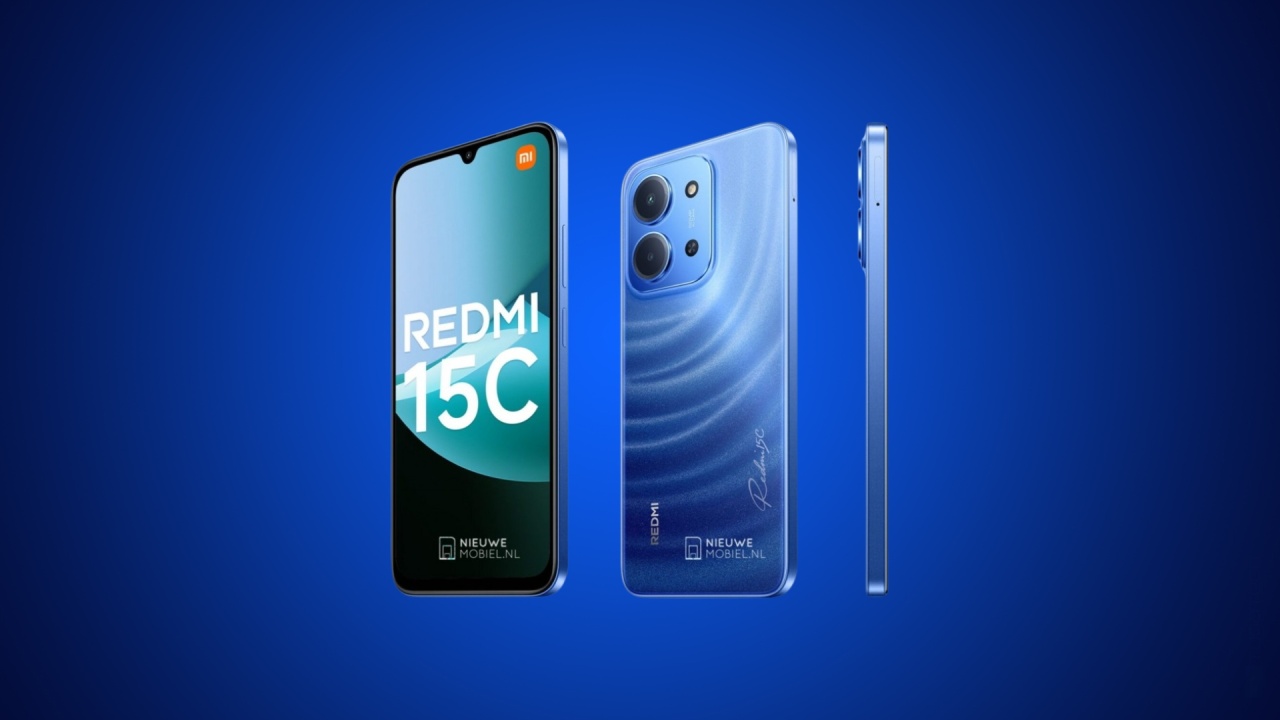 Redmi 15C imagens do dispositivo leak