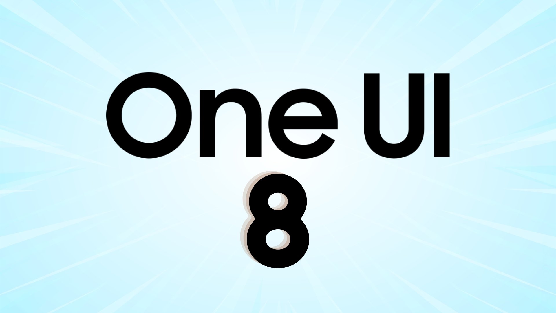One UI 8 logo do sistema