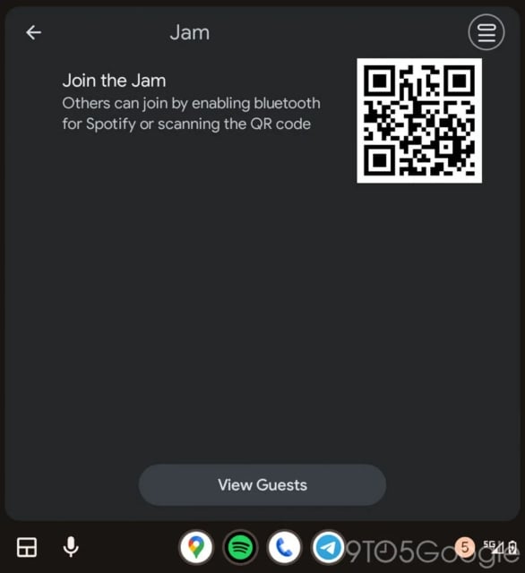 Spotify jam no android auto em testes